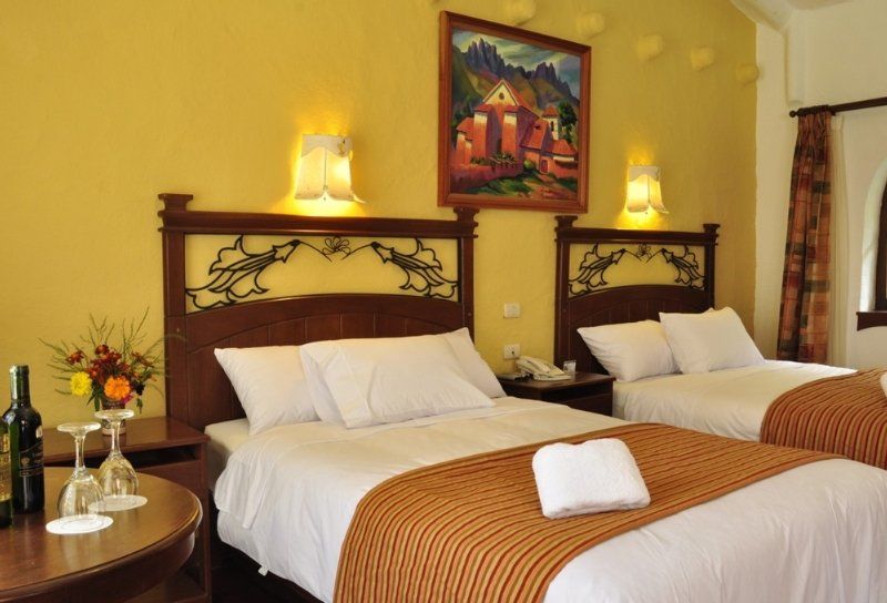 Hotel Hacienda Del Valle Urubamba Bagian luar foto