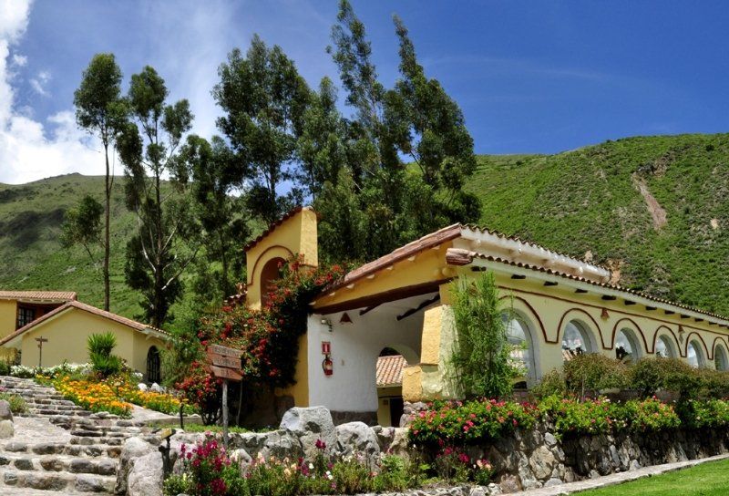 Hotel Hacienda Del Valle Urubamba Bagian luar foto